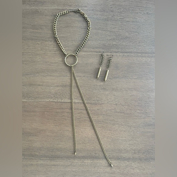 Karma Victoria Jewelry - KARMA Victoria Hoop Brass Choker